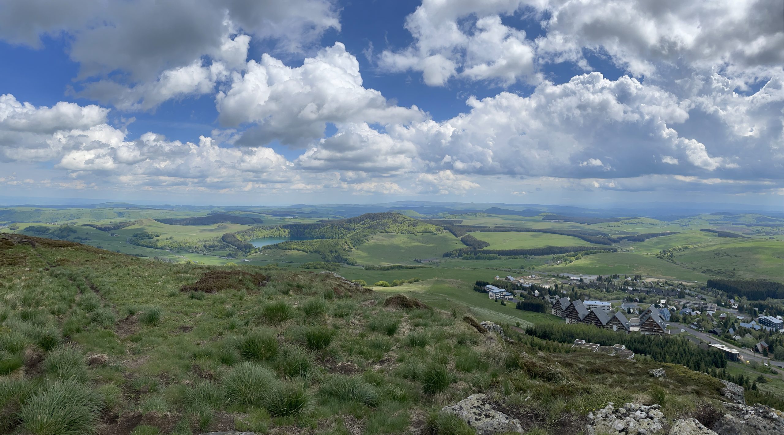 View from Puy de Chambourguet in Super-Besse